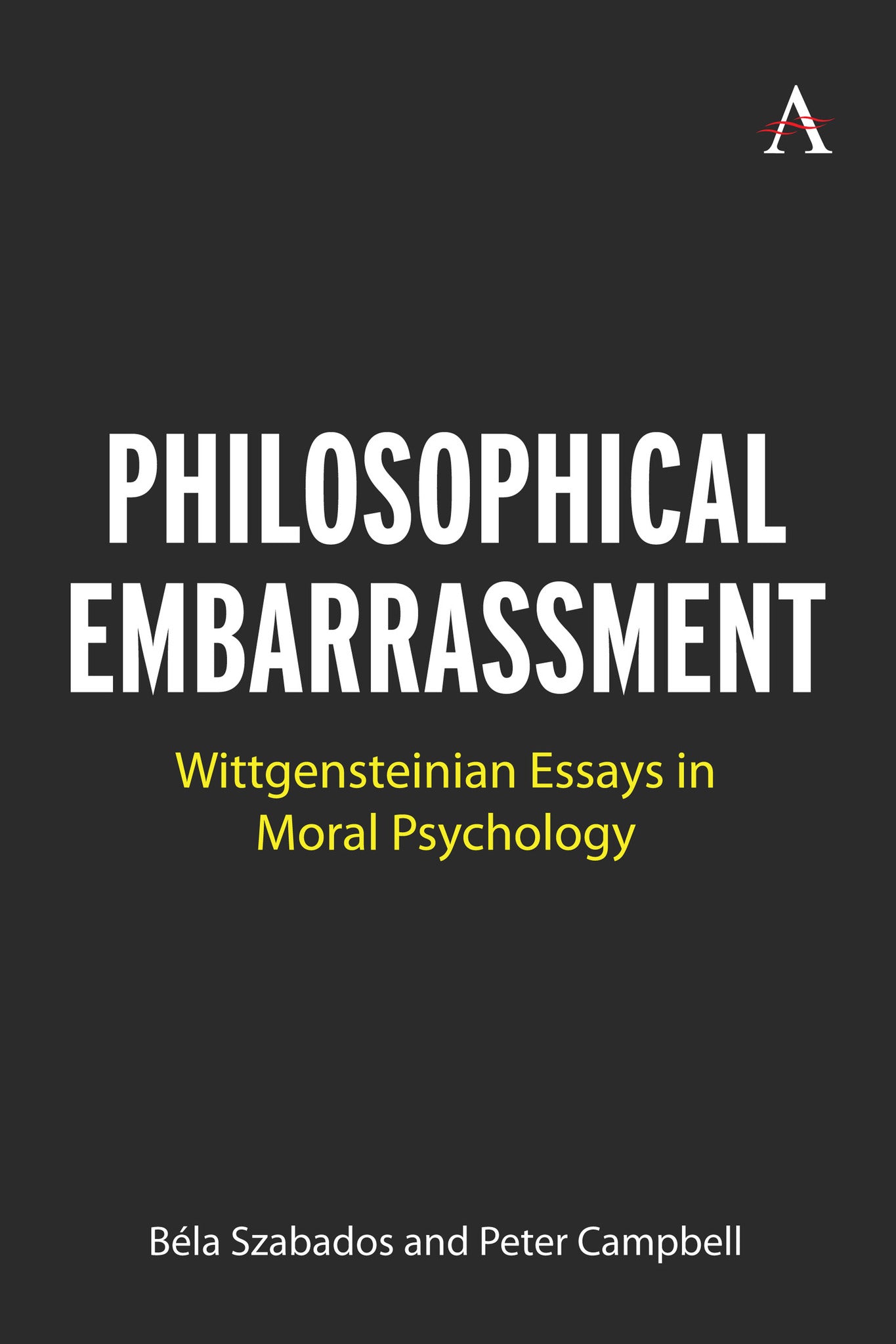 Cover image for Philosophical Embarrassment ISBN 9781839997662